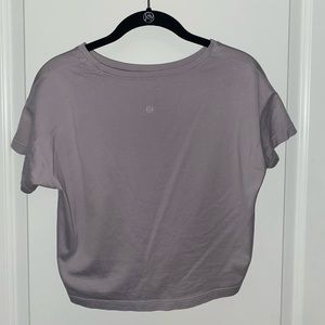 LULULEMON purple crop top
